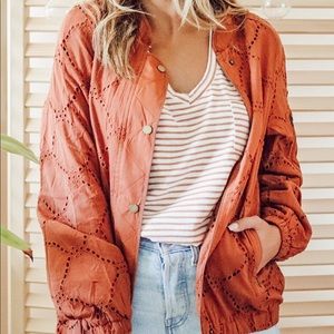 •LAST TWO//Tucson Eyelet Jacket•